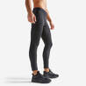 Men Gym Tights Polyester Skin-Fit Black