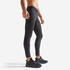 Men Gym Tights Polyester Skin-Fit Black