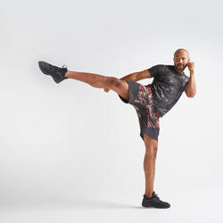 Short fitness cardio-training hombre FST 500 rojo AOP