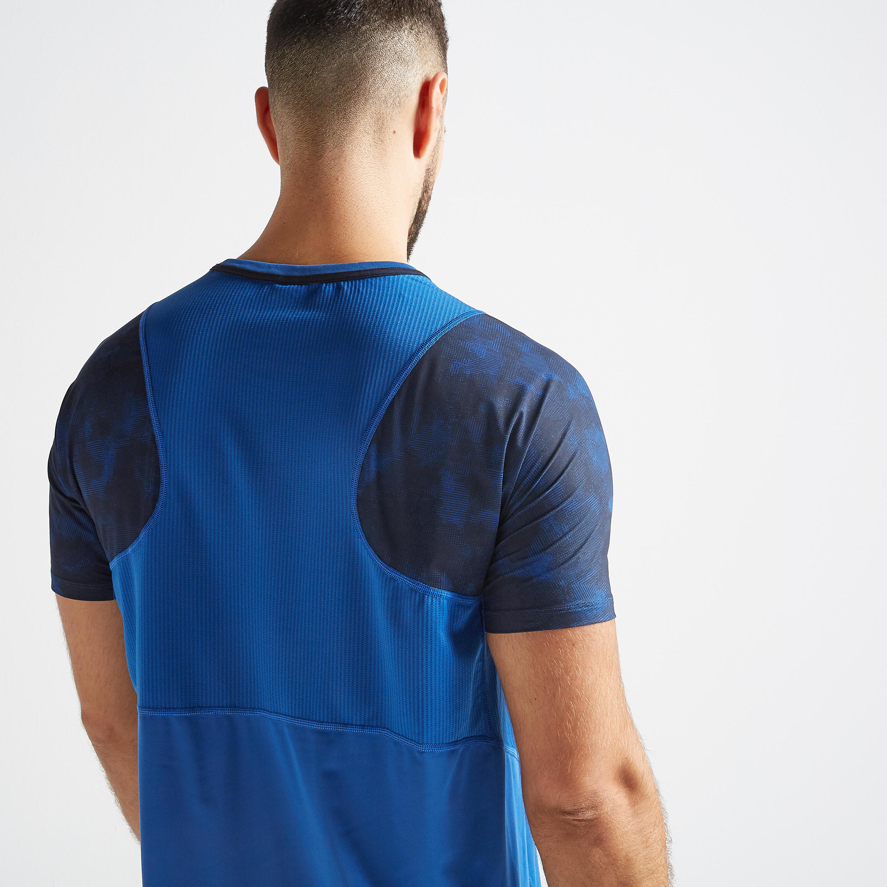 FTS 500 Cardio Fitness Cardio Training T-Shirt - Blue 5/6