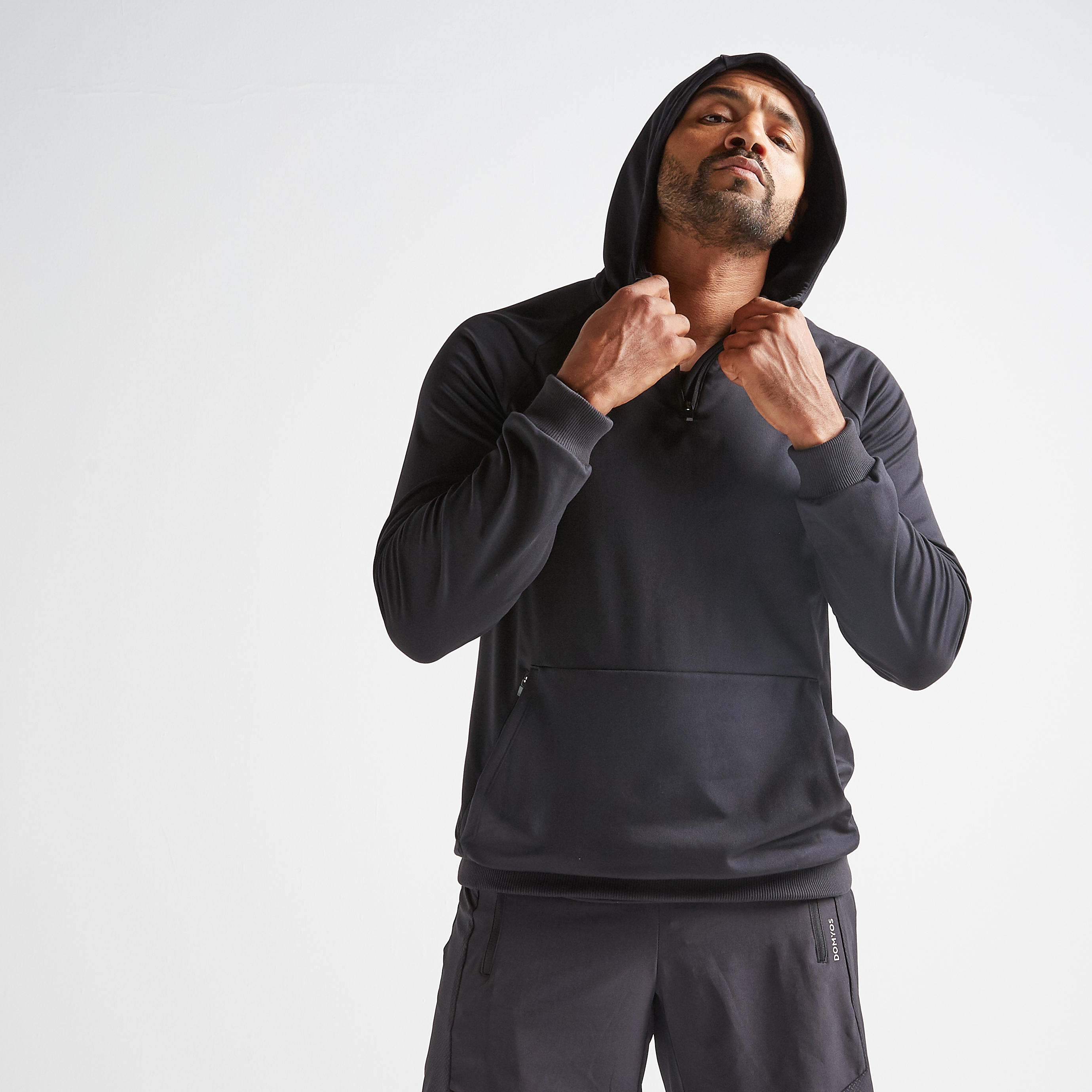 

FSW 500 Fitness Cardio Training Sweatshirt - Black -  By DOMYOS | Decathlon