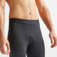 Men's Breathable Fitness Leggings - Black