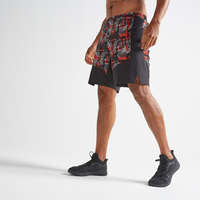 Cardio Training - Calções Cardio FST500 Vermelho DOMYOS - Calças e Calções Cardio Homem