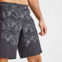 FST 500 Fitness Cardio Training Shorts - Grey/Black