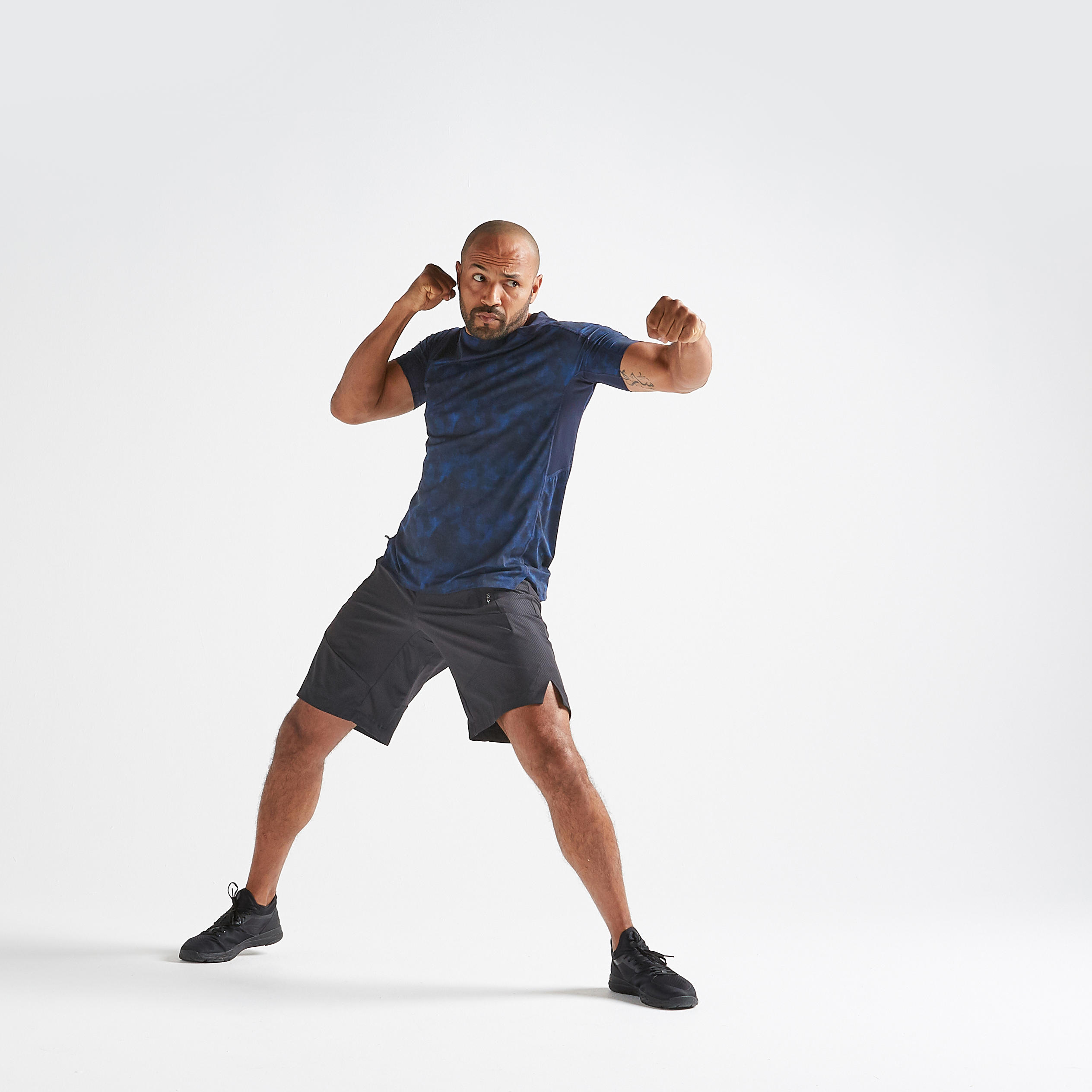 FTS 500 Fitness Cardio Training T-Shirt - Blue 2/6
