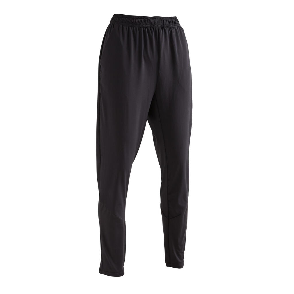 Women's Fitness Cardio Carrot-Cut Jogging Bottoms - Black