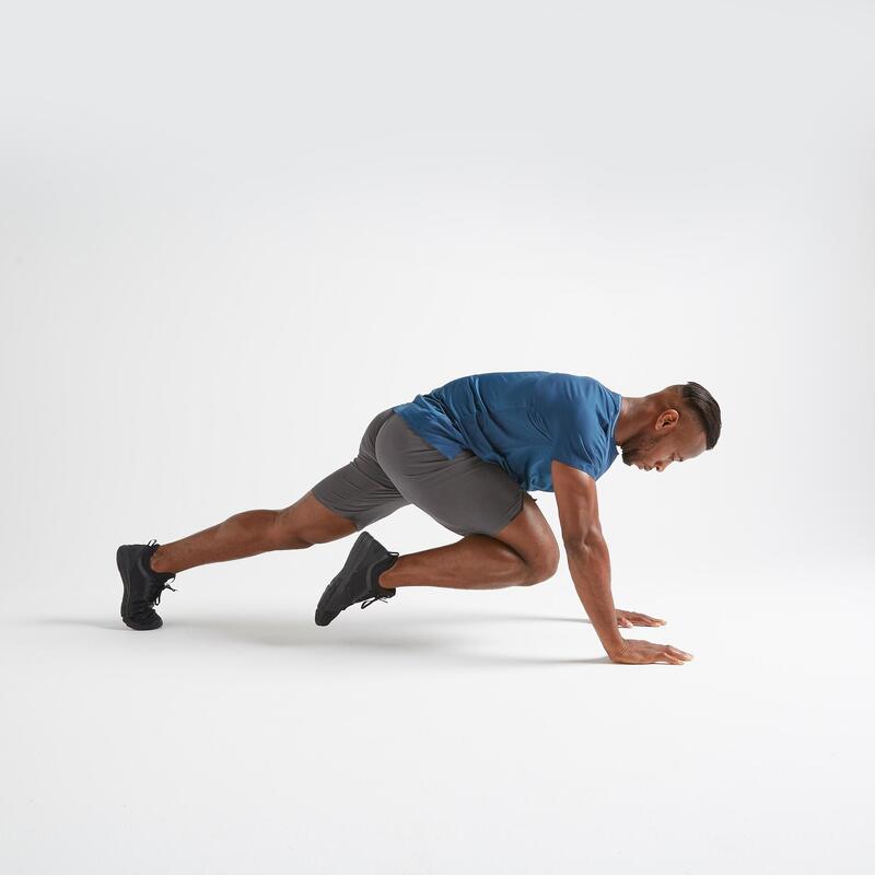 Pánské fitness kraťasy FST 900 šedé