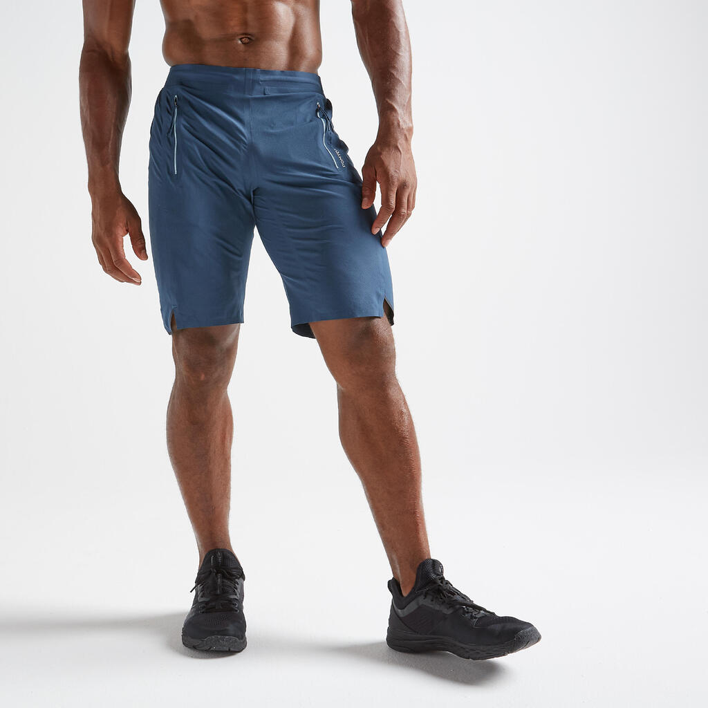 Fst 900 fitness cardio training shorts - blue