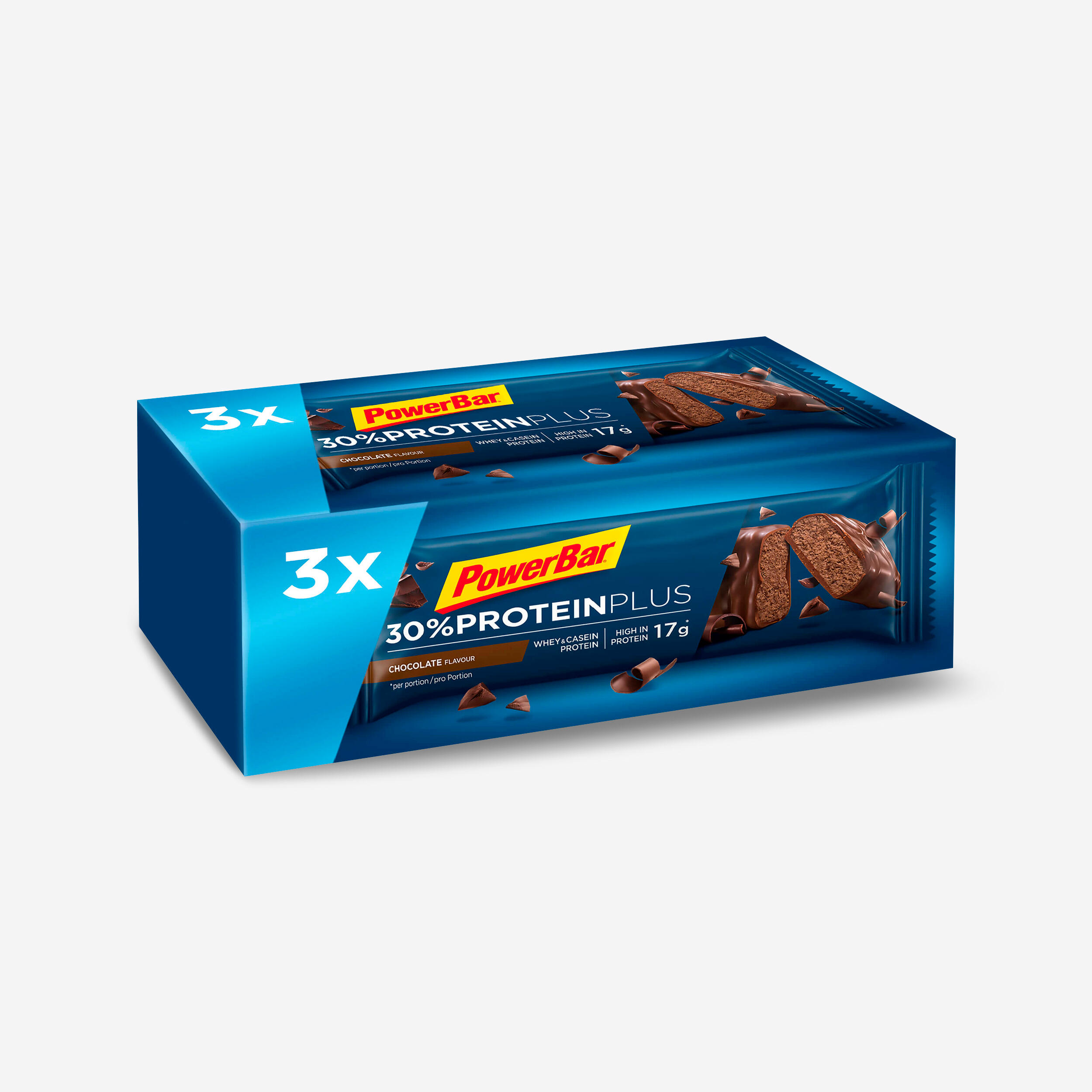 POWERBAR Protein Plus Protein Bar 3x55g - chocolate