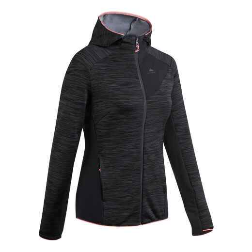 
      Fleecejacke Damen Wandern leicht - MH520 rosa 
  