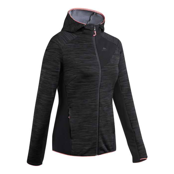 Verwonderlijk Quechua Damesfleece voor bergwandelen MH900 gemêleerd | Decathlon CO-84