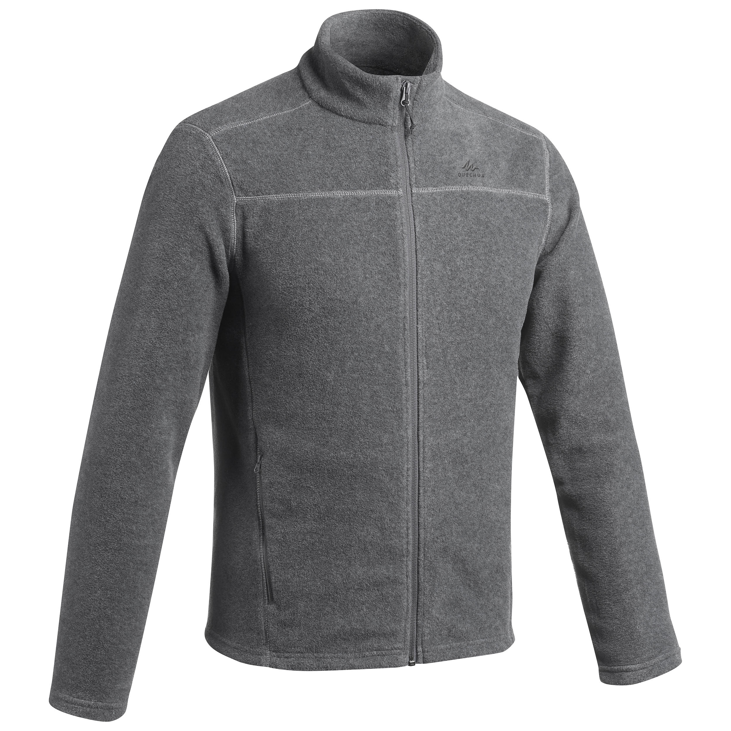 Sudadera de senderismo de tejido polar para hombre MH120 Decathlon