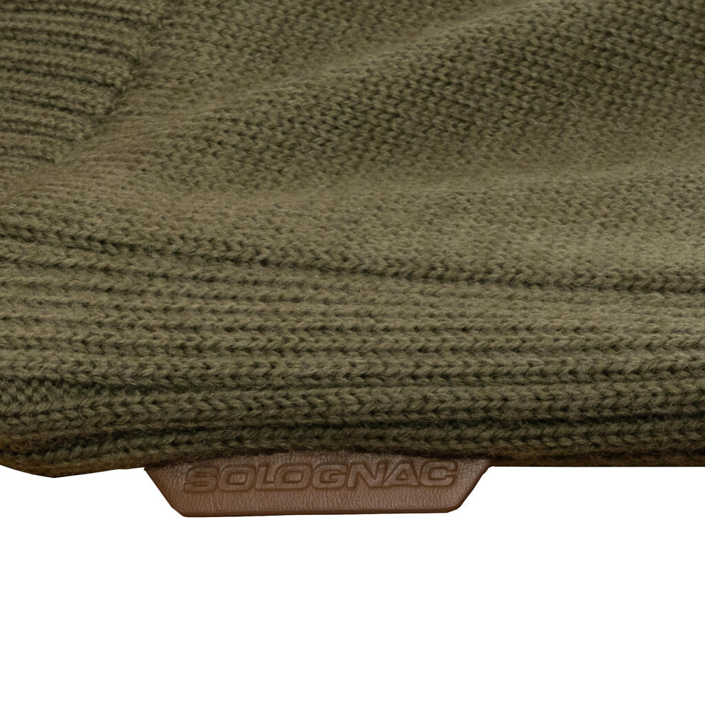 Windproof Wool Pullover - Green