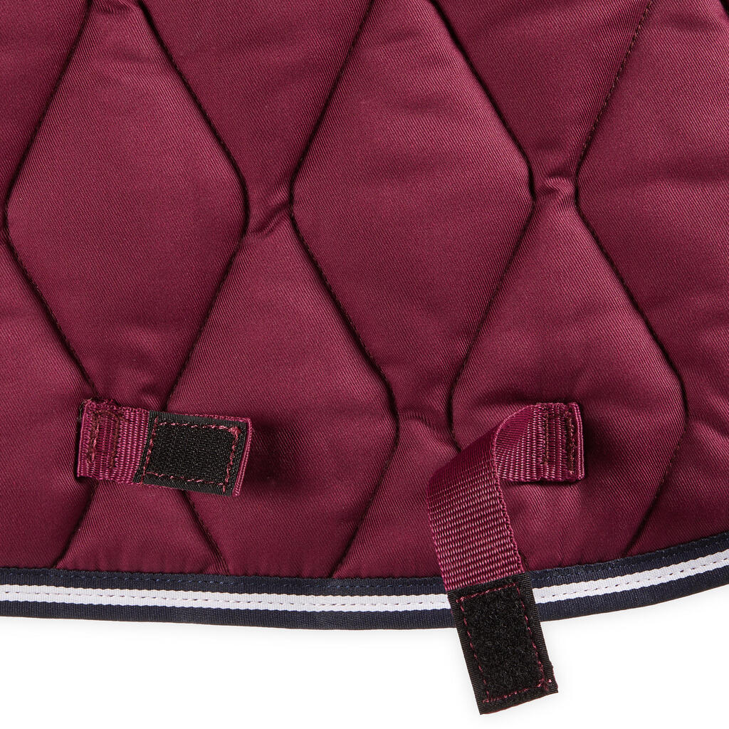 Horse & Pony Saddle Cloth 500 - Plum