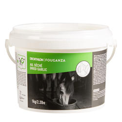 Voedingssupplement voor paarden en pony's knoflookvlokken 1 kg