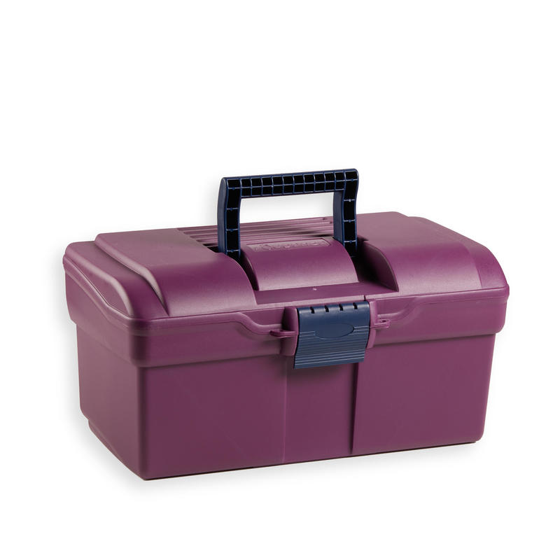 Horse Riding Grooming Case 300 - Plum / Navy