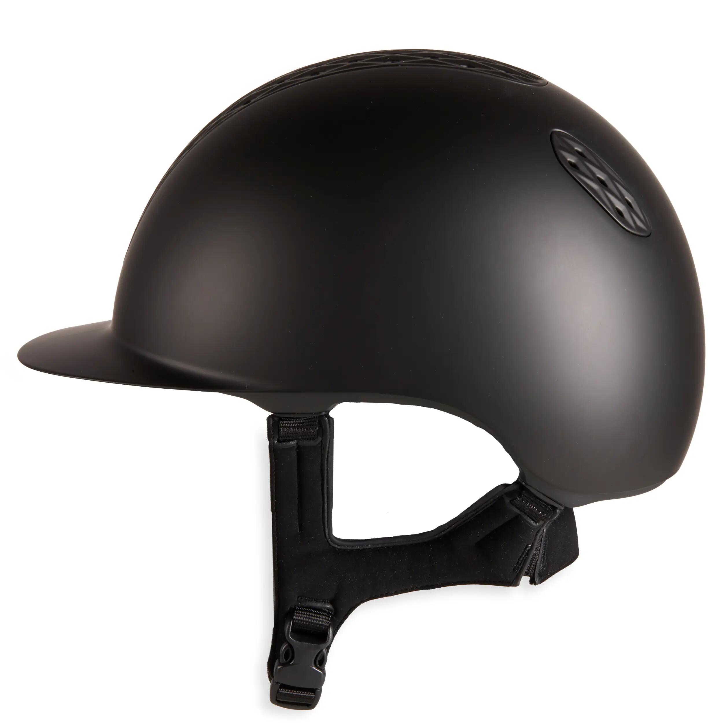 Casque équitation 520 noir mat 5/10