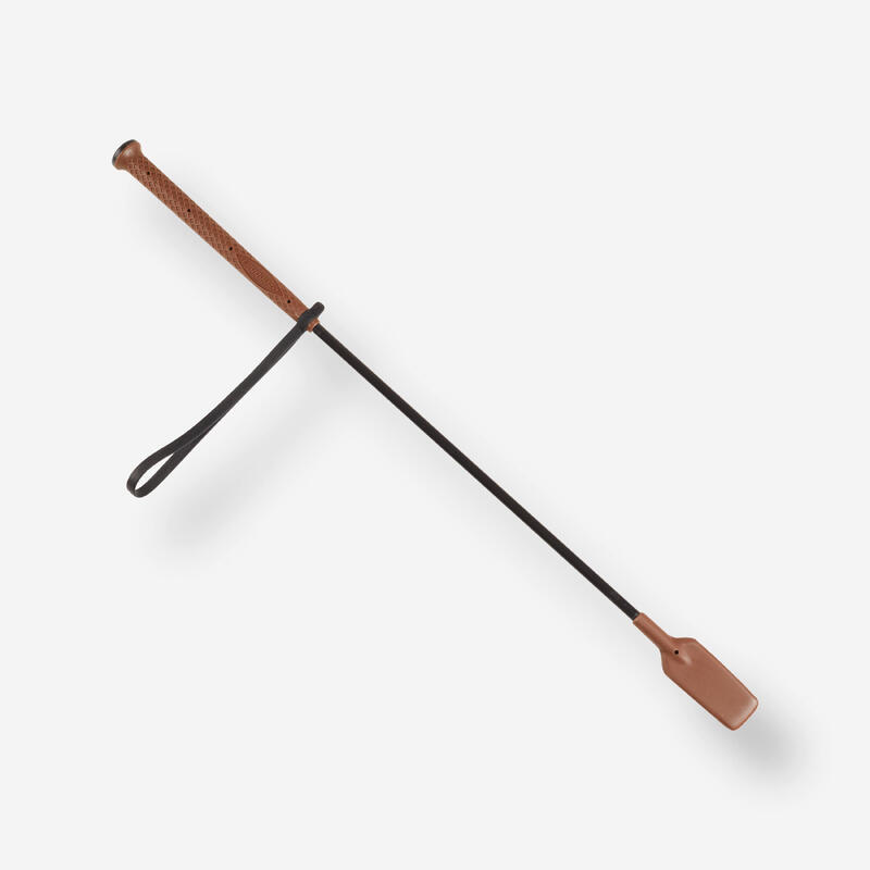 Stick de Equitação 500 Castanho - 58 cm