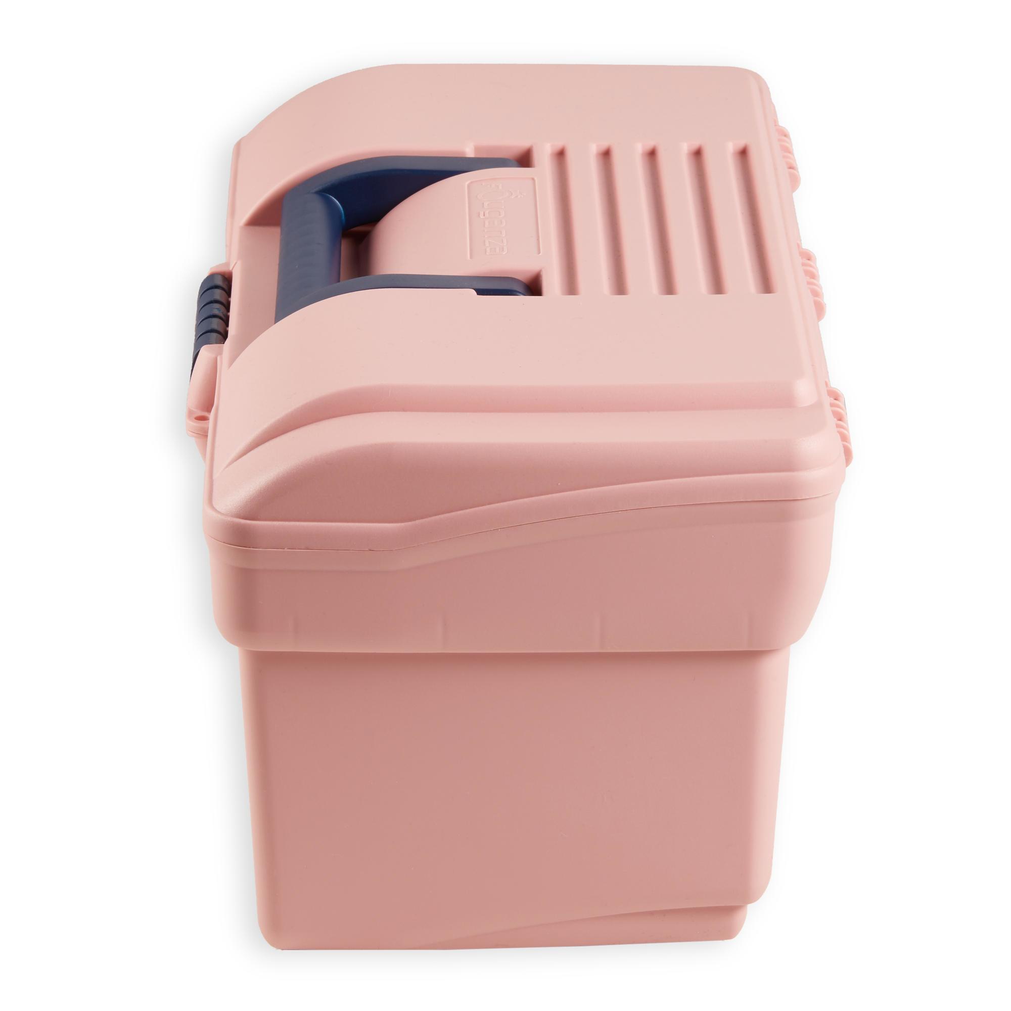 300 pink/navy riding grooming case