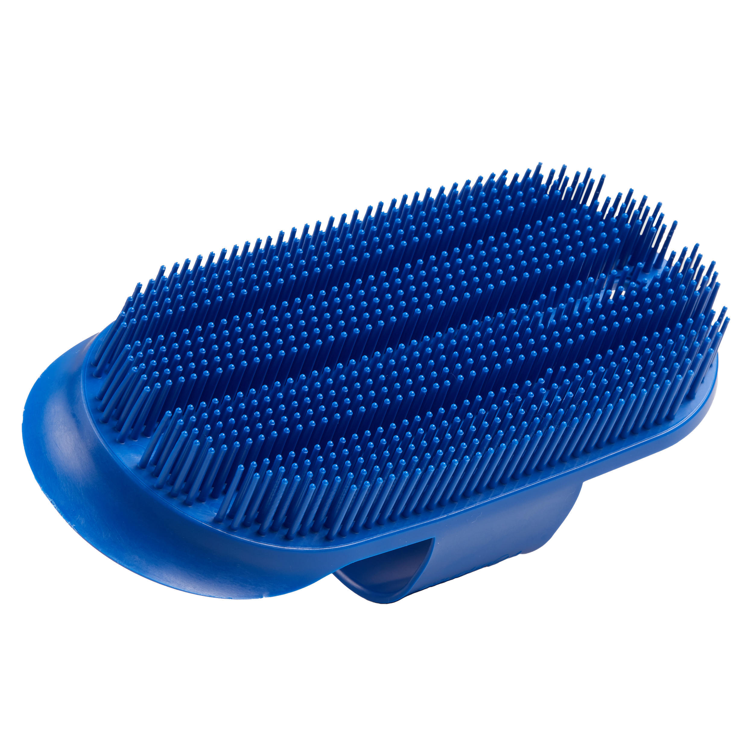 Adult Large Horse Riding Sarvis Curry Comb Schooling - Blue 2/4