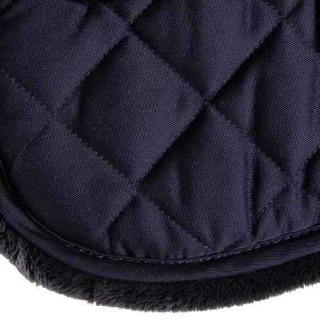 Lena Saddle Pad 100 for Horse and Pony - Navy