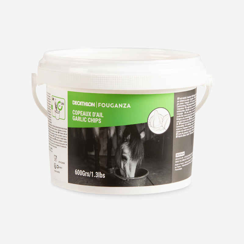 Garlic Flakes Horse and Pony Feed Supplement 600g
