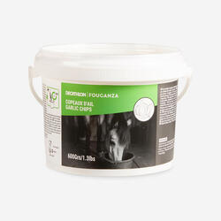 Voedingssupplement voor paarden en pony's knoflooksnippers 600 g