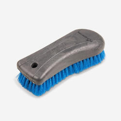 Brosse douce grand modèle équitation SCHOOLING bleu éléctrique