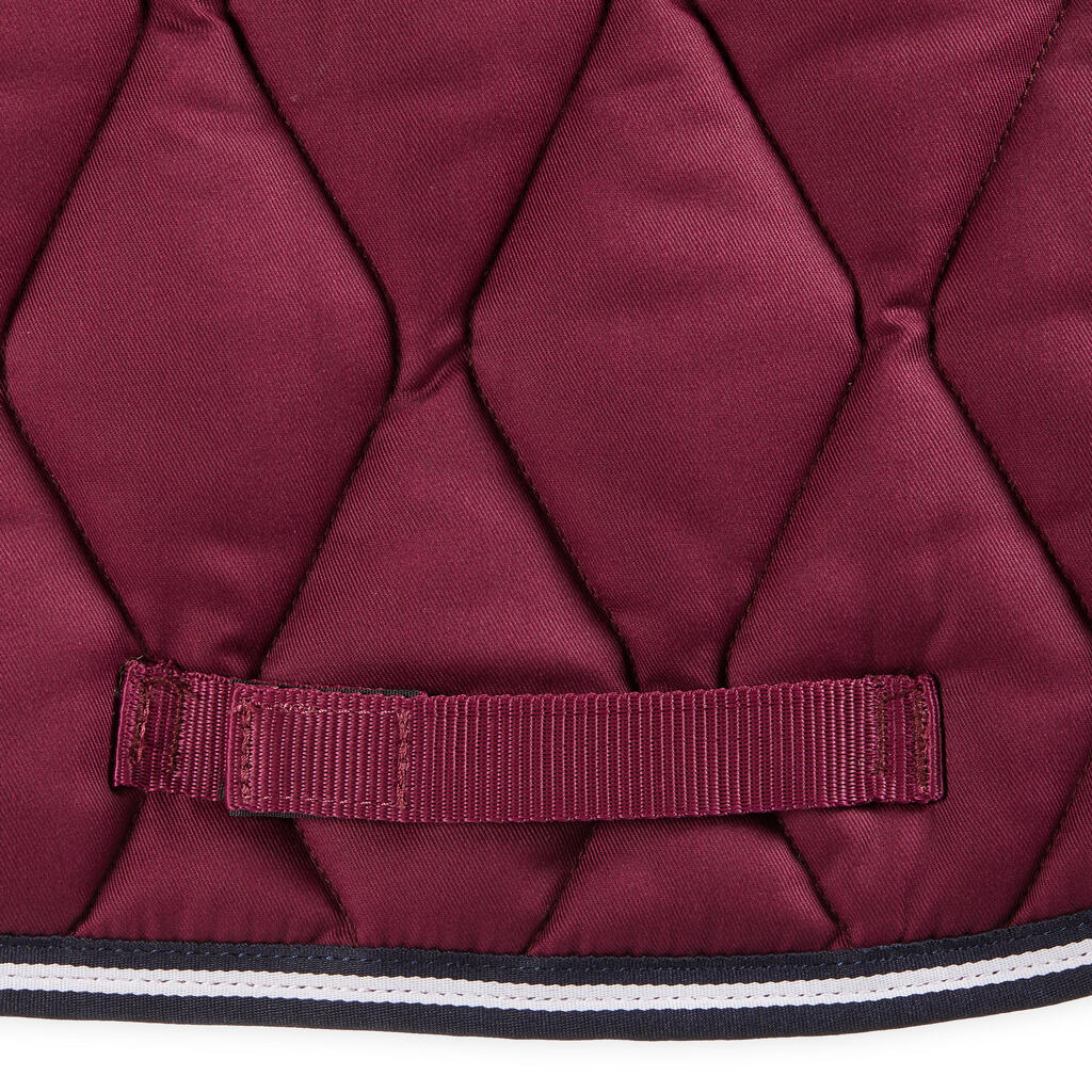 Horse & Pony Saddle Cloth 500 - Plum