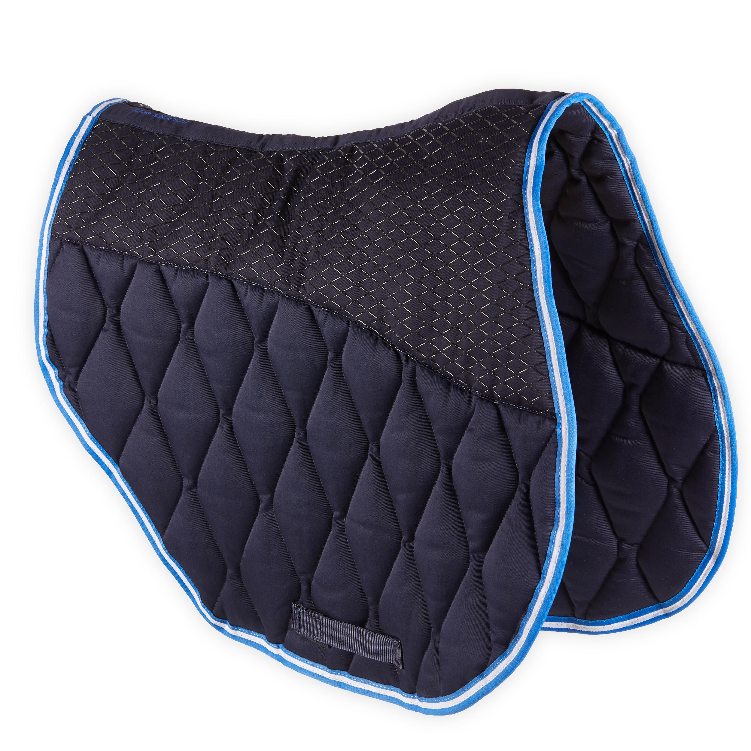 Horse & Pony Saddle Cloth 500 - Navy 2/9