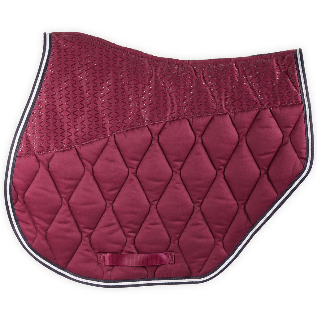 Horse & Pony Saddle Cloth 500 - Plum