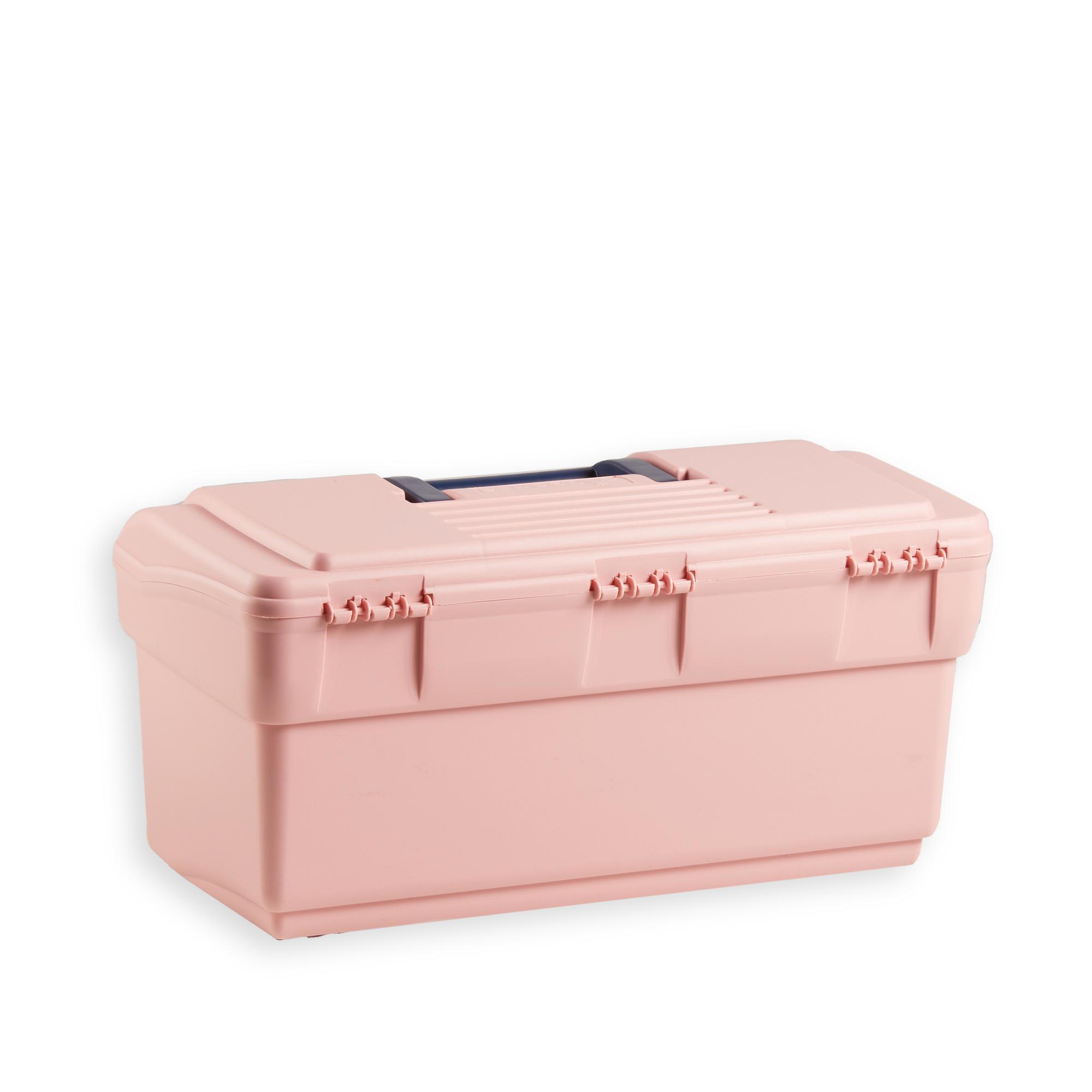 300 pink/navy riding grooming case