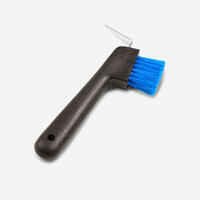 Horse Riding Hoof Pick Brush - Electric Blue