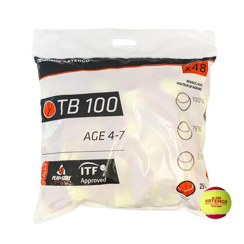 PRODUCTO OCASIÓN: CAJÓN / SACO PELOTAS TENIS ARTENGO TB100 x48 PELOTAS