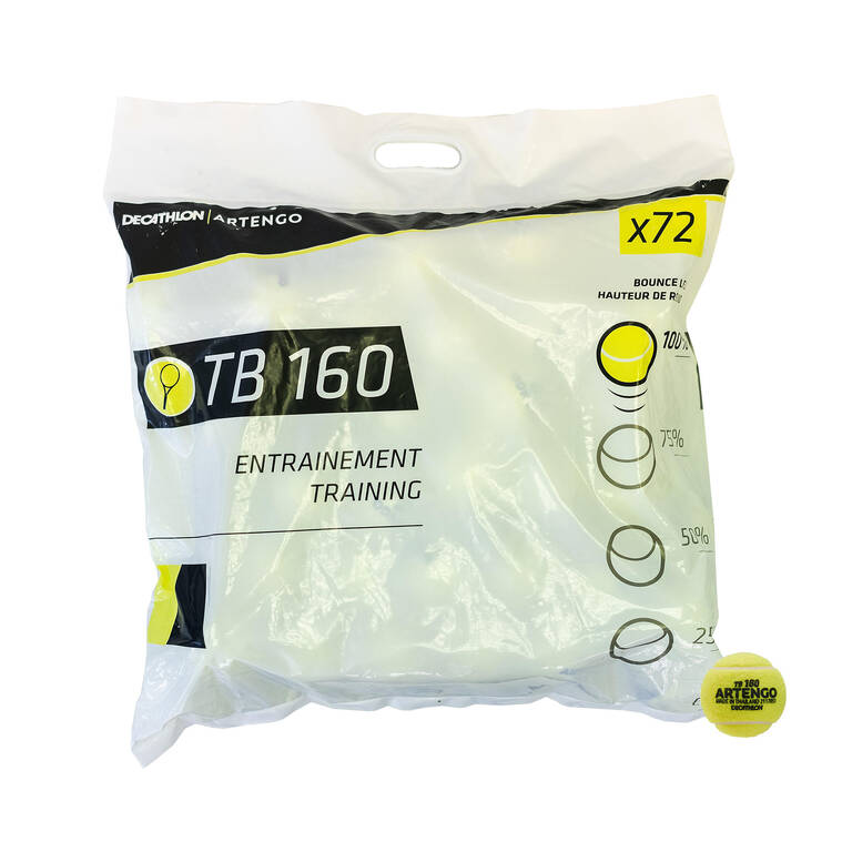 Tennis Ball TB160 72-Pack - Yellow