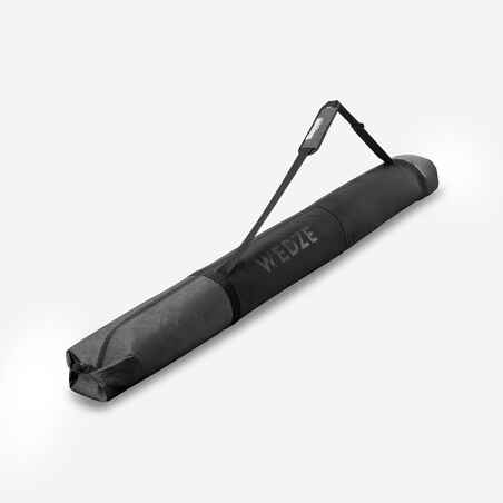 SKI BAG - 500 GREEN - BLACK GREY