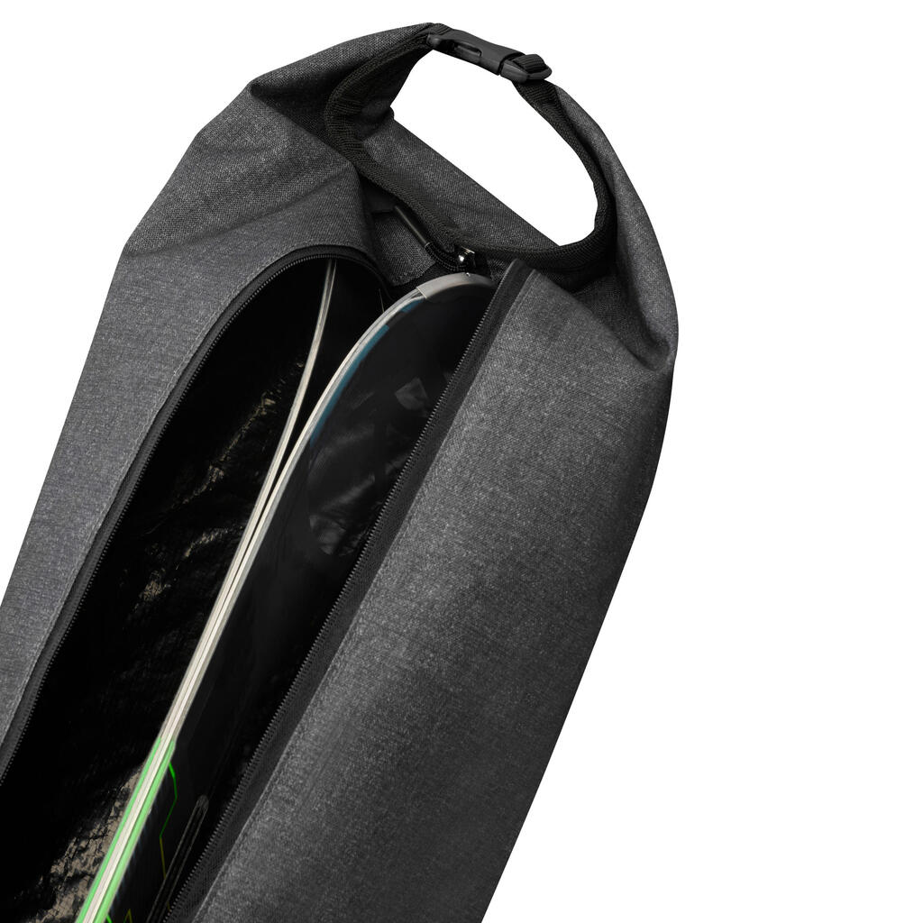 SKI BAG - 500 GREEN - BLACK GREY