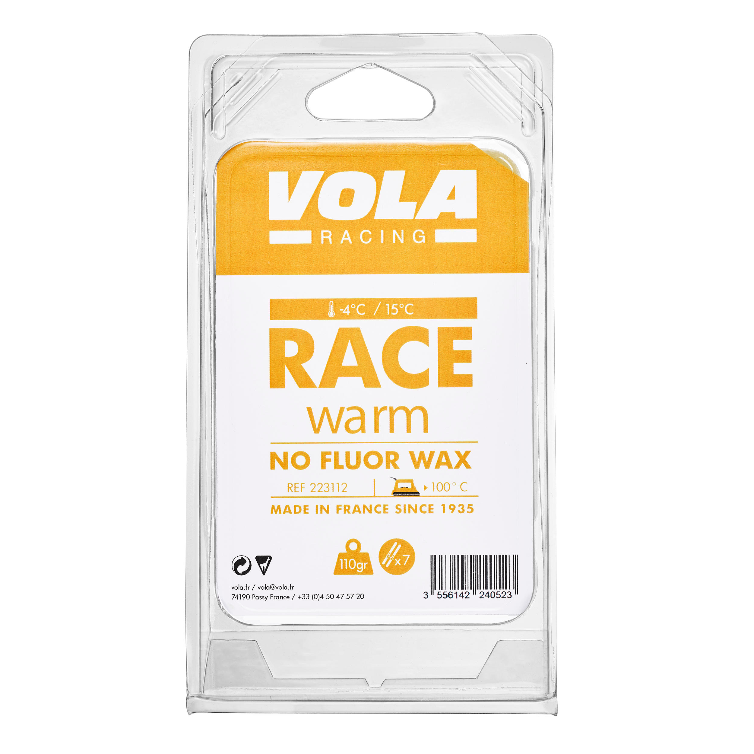 VOLA Competition Wax, Warm Temperatures (-4°/15°)