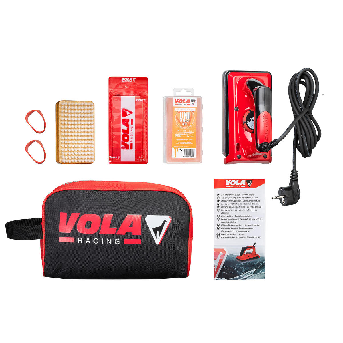 Kit de préparation au fartage des skis vola