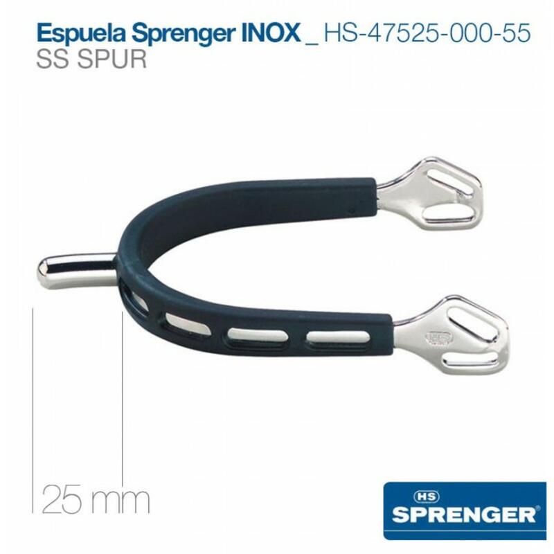 Espuelas Equitación Sprenger INOX 25mm punta redonda