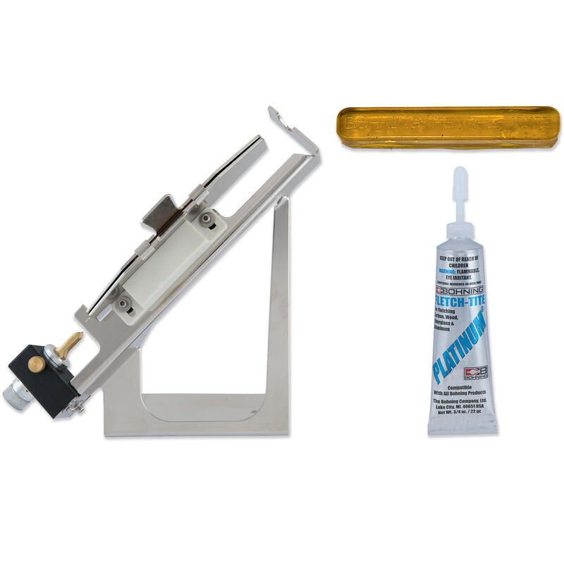 KIT EMPENNEUSE + COLLE TIR A L'ARC