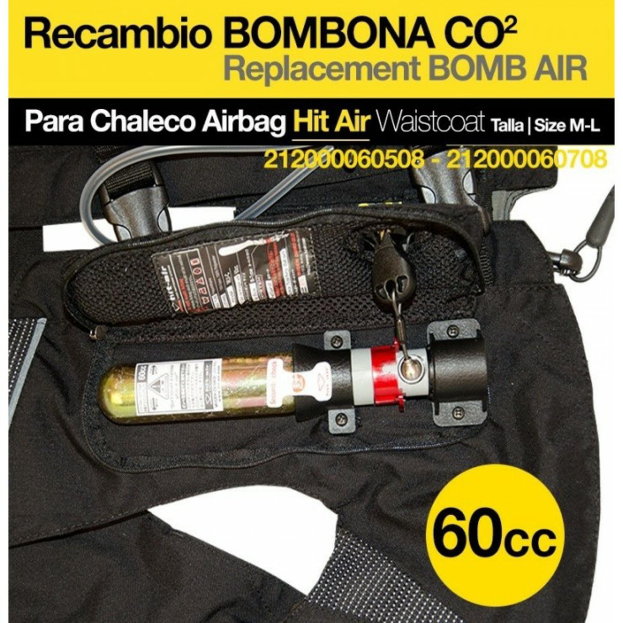 Bombona recambio chaleco Airbag HIT AIR