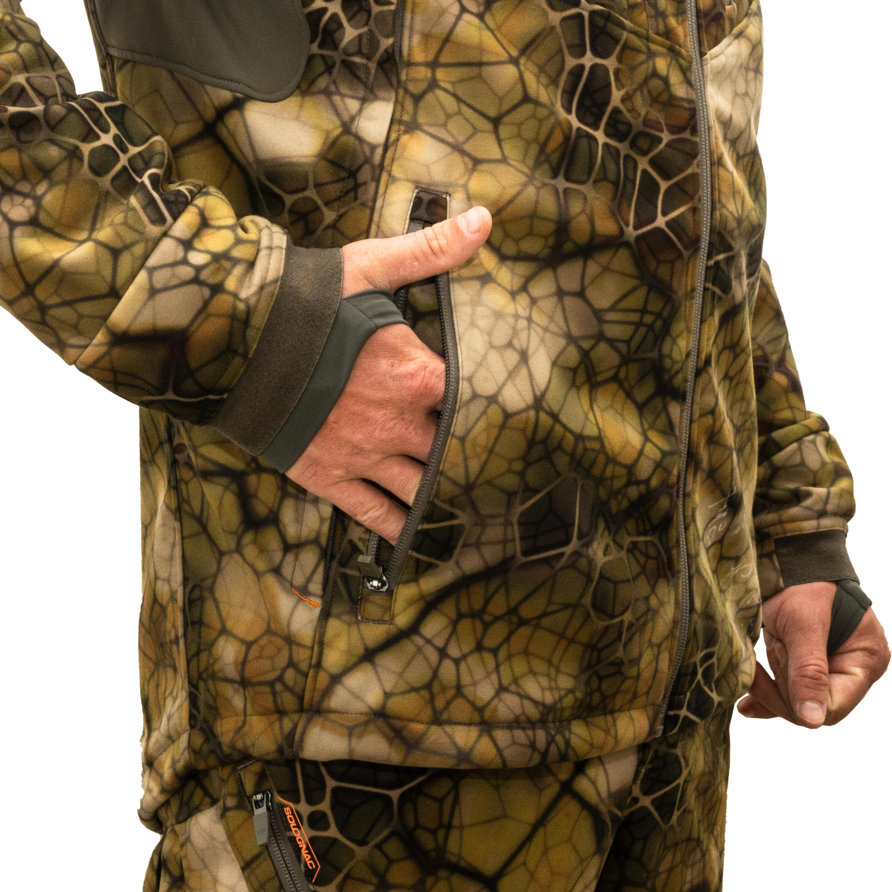 500 Softshell Silent Hunting Jacket - Camo 8/11
