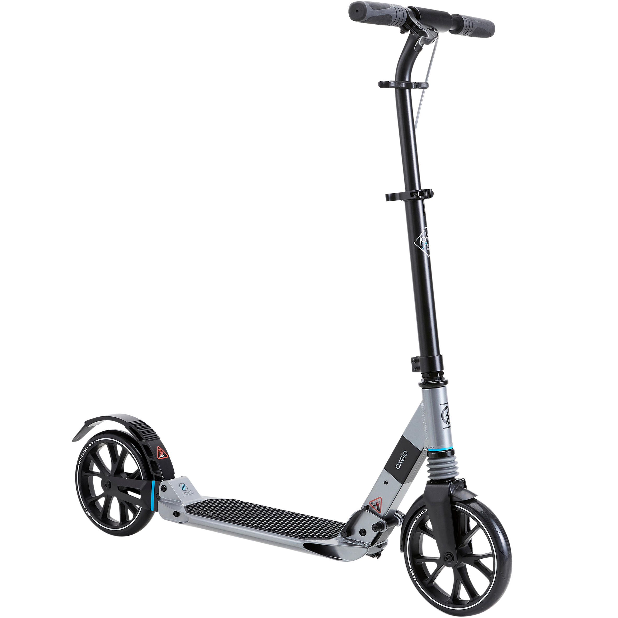 Adult Kick Scooter Town 7XL Black