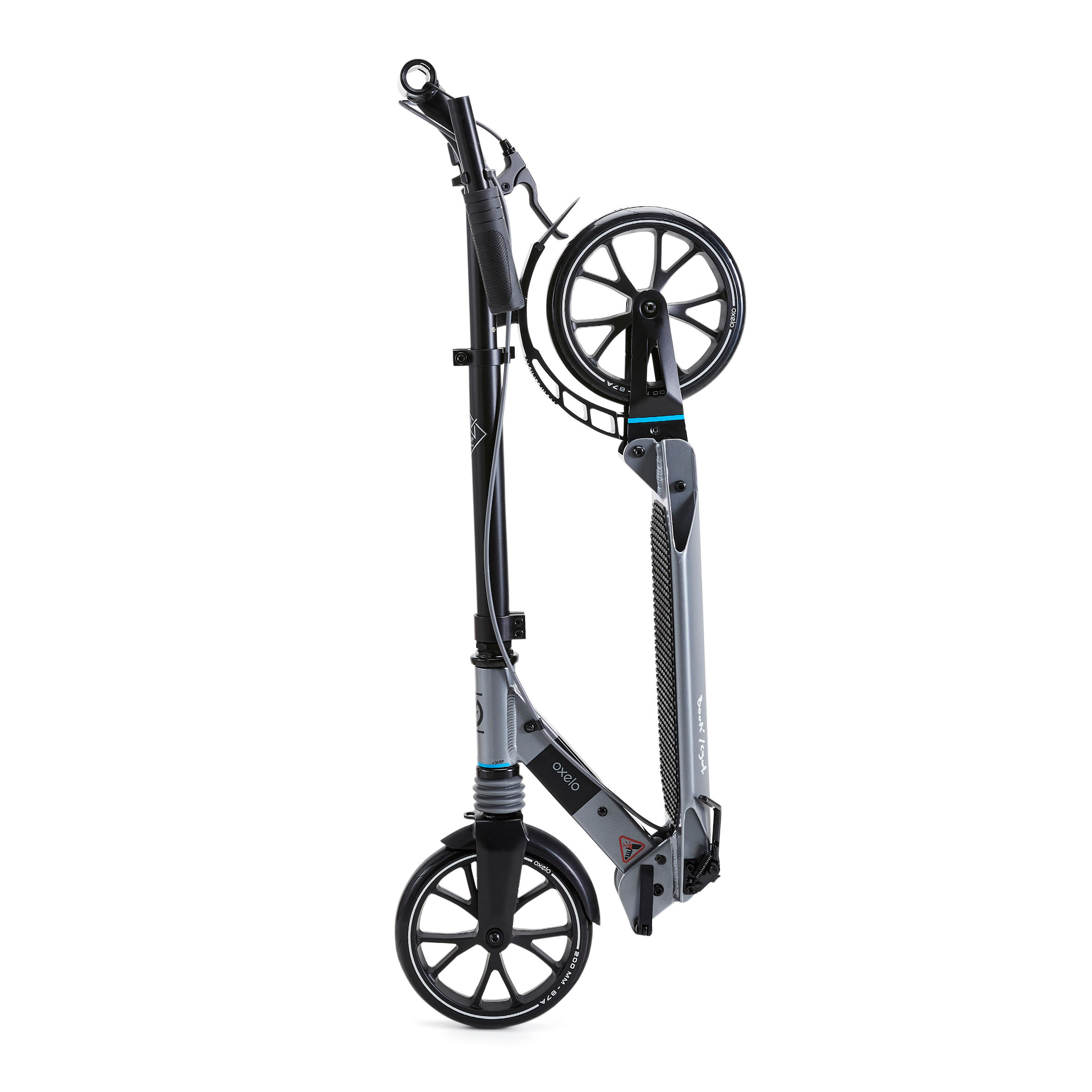 City-Roller Scooter T7XL Erwachsene schwarz 17/21
