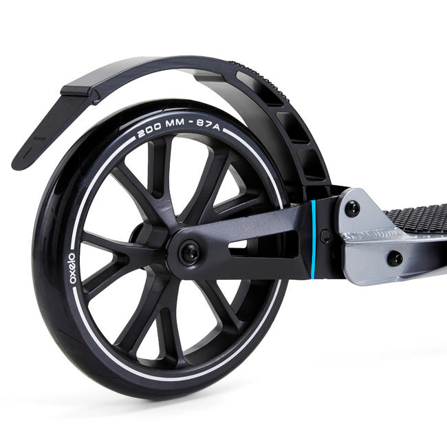 Adult Kick Scooter Town 7XL Black