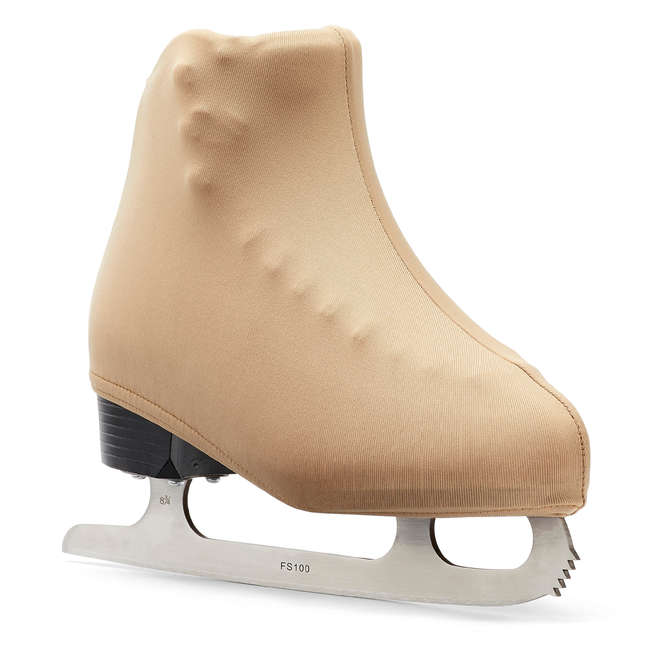 OXELO Figure Skate Covers Beige Decathlon