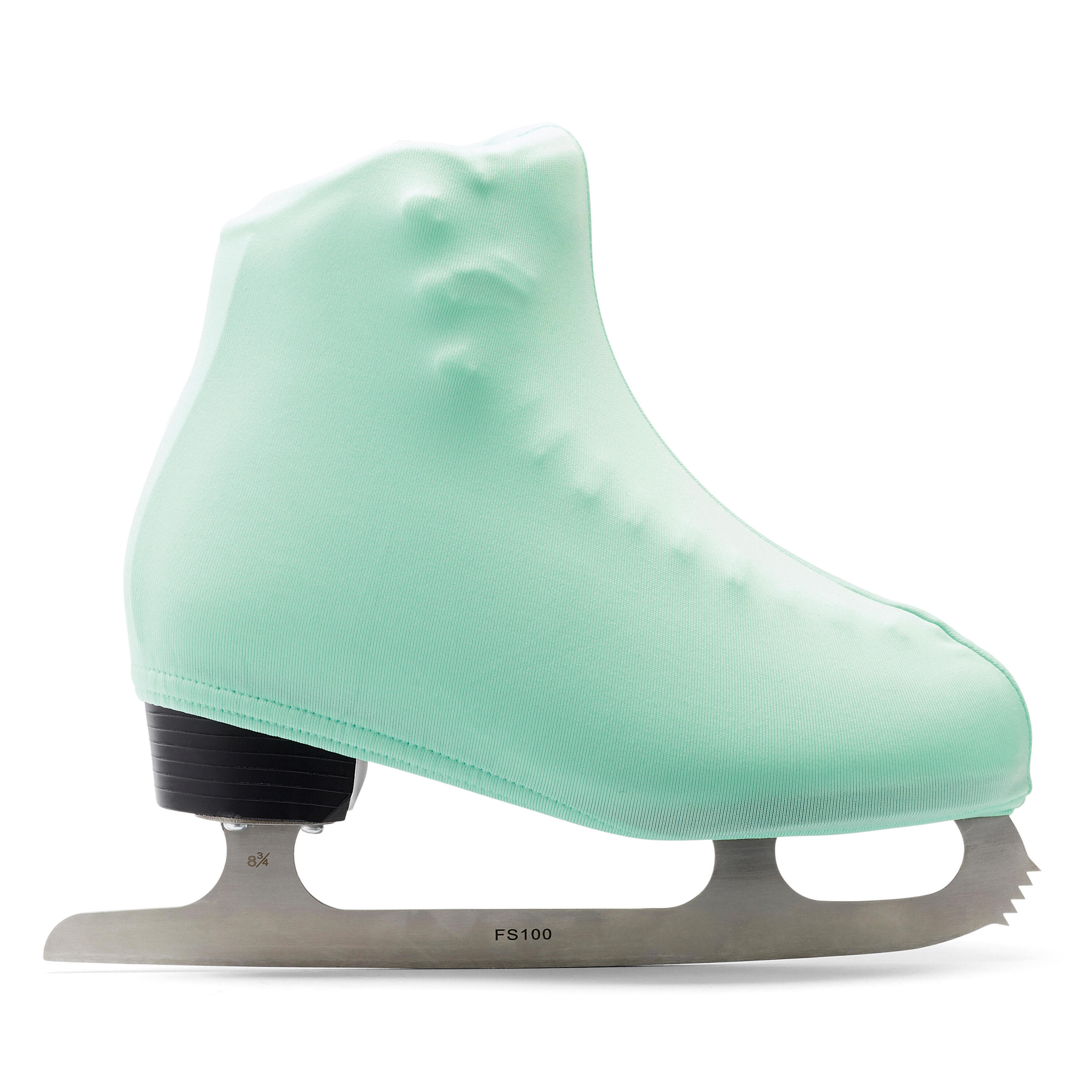 Hoezen voor kunstrolschaatsen en kunstschaatsen groenblauw 5/11