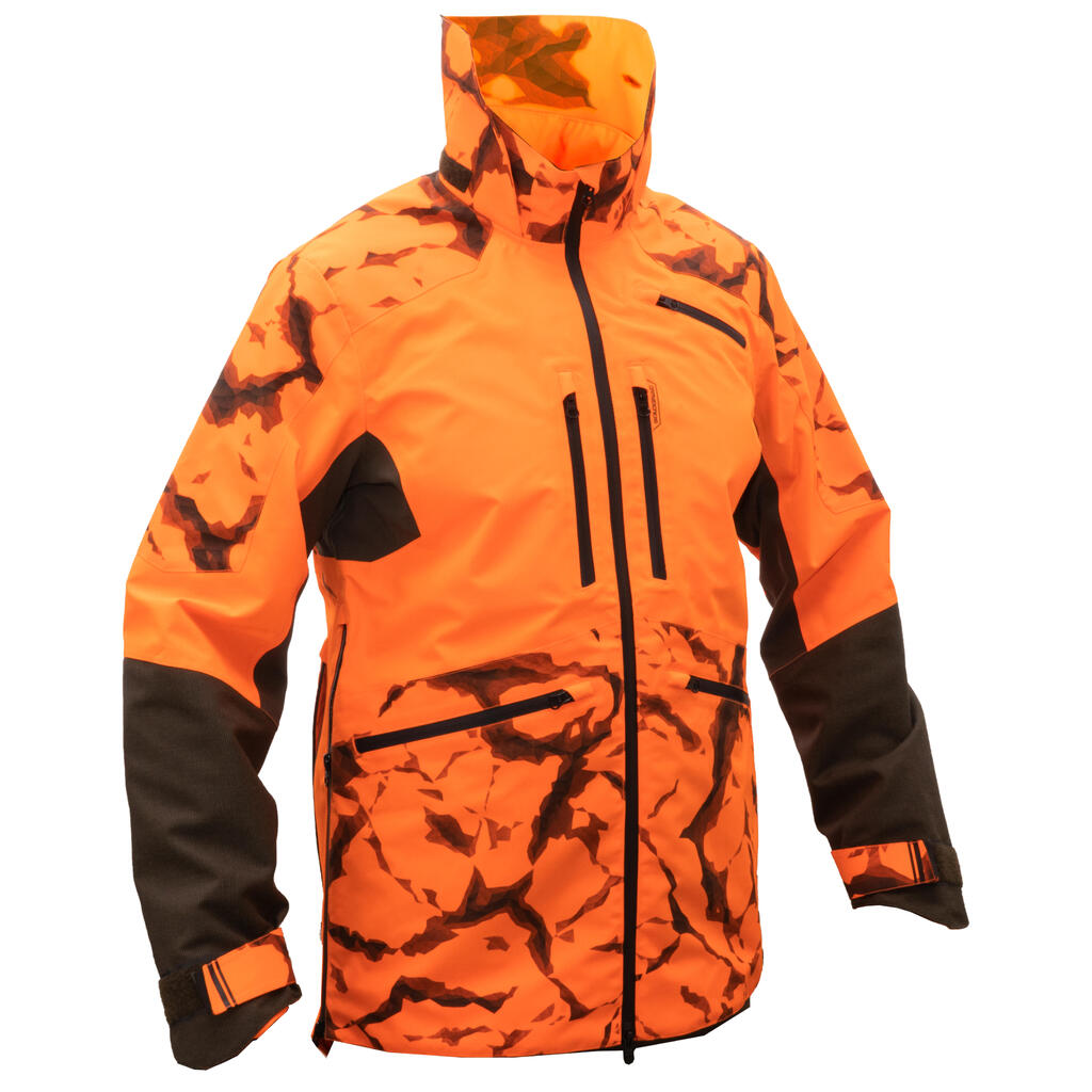 Jagdjacke / Regenjacke SUPERTRACK 900 light strapazierfähig orange 