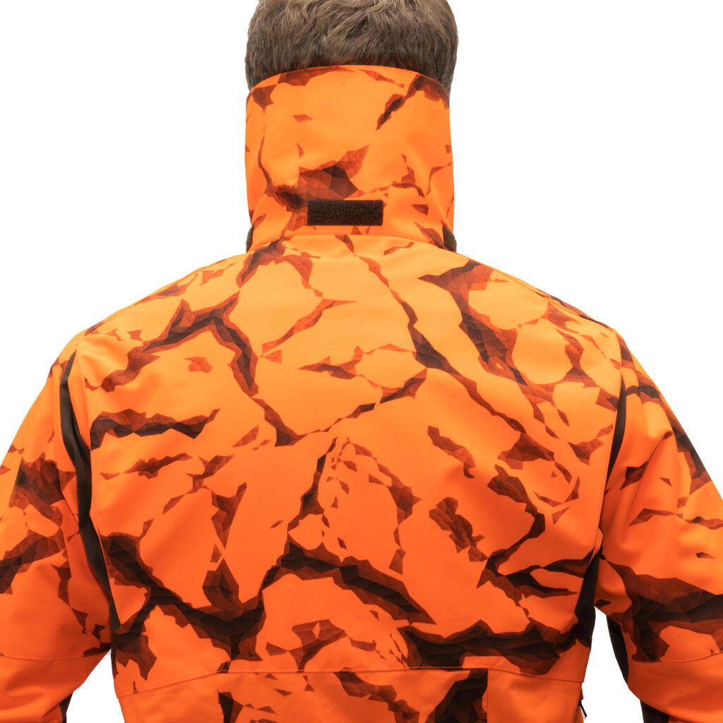 Jagdjacke / Regenjacke SUPERTRACK 900 light strapazierfähig orange 